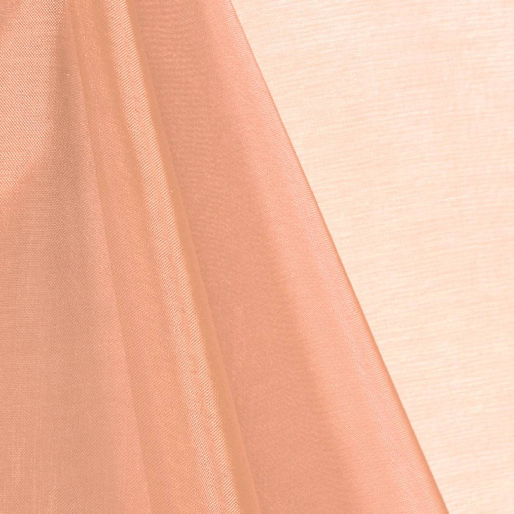 Peach Mirror Organza